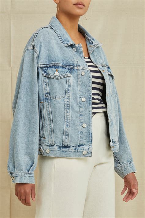 AGOLDE CHARLI DENIM JACKET .